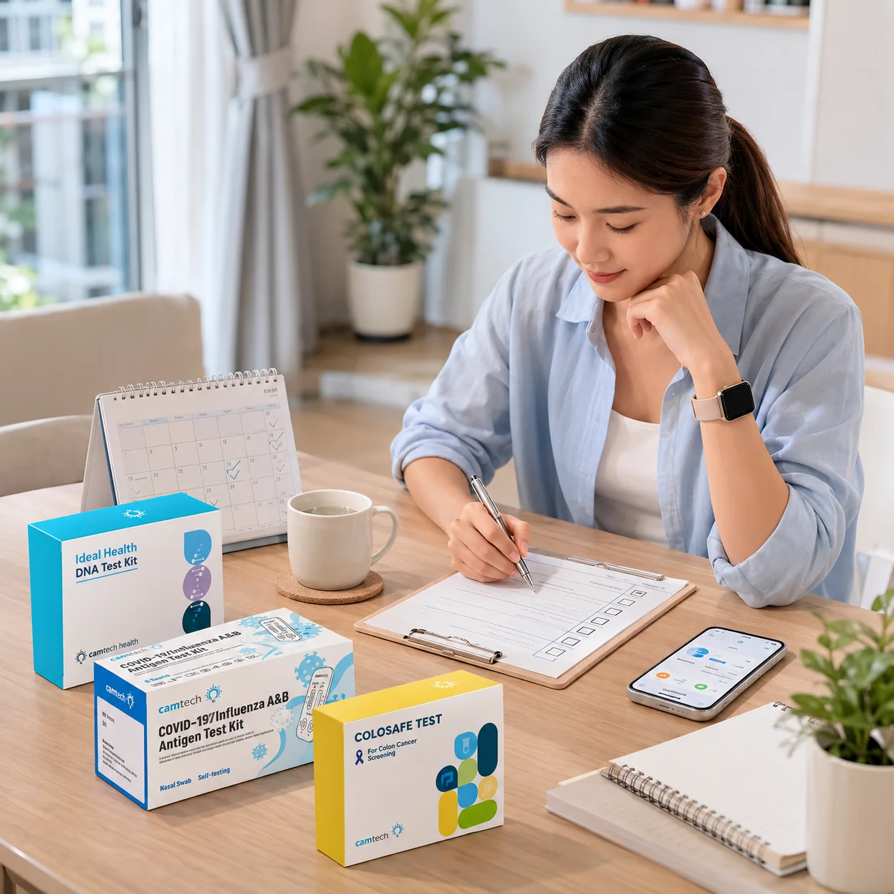 Doctor providing follow-up advice to help a patient understand what their test results may mean.