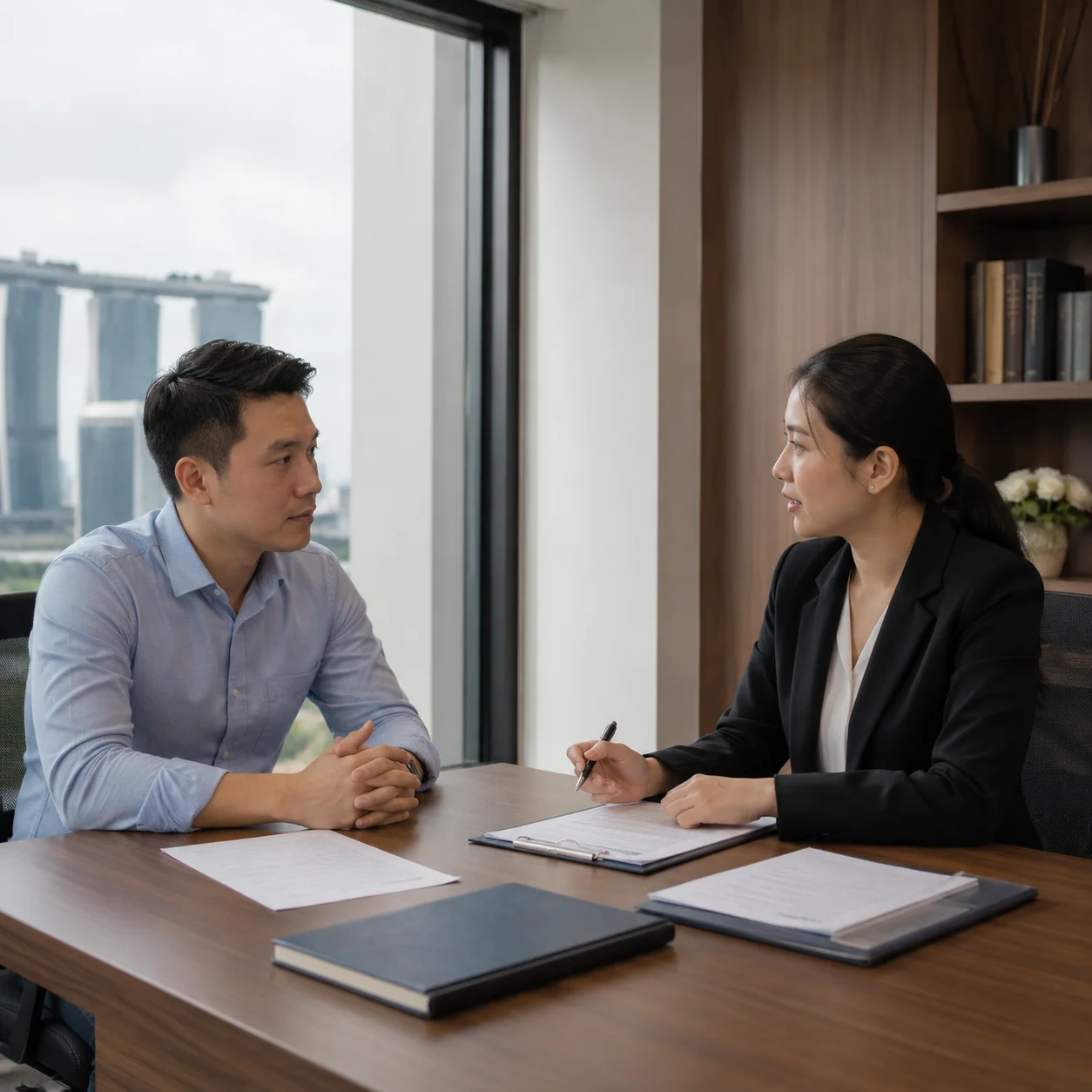 Legal documents and professional guidance associated with a formal legal paternity test