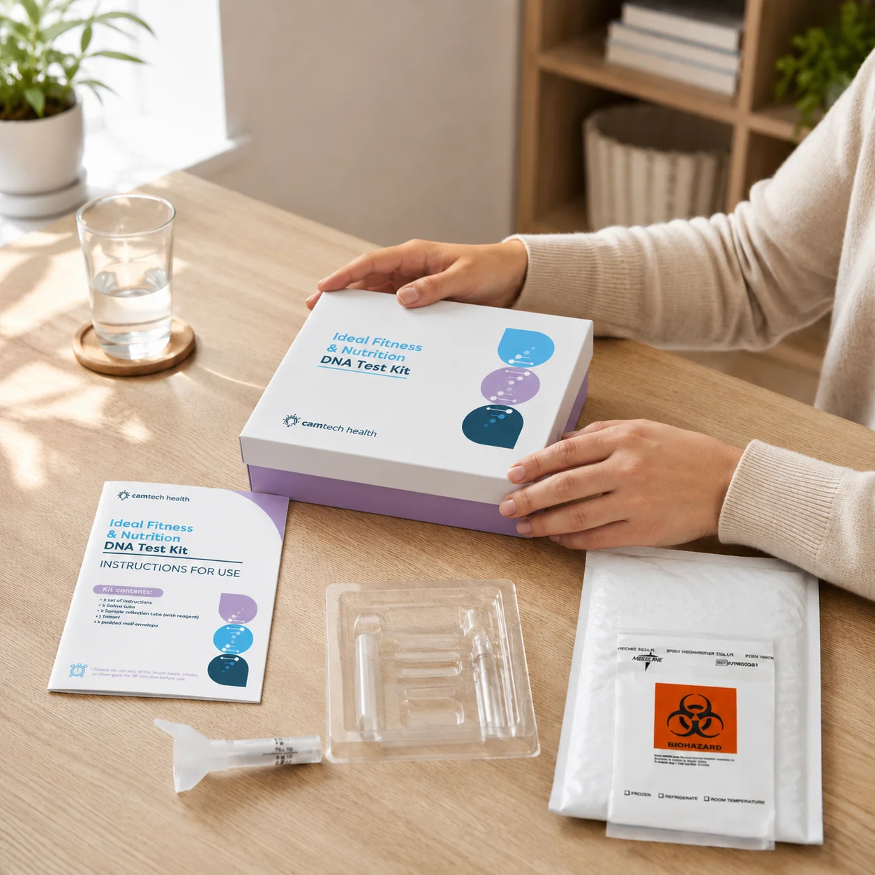 At-Home DNA Test: Your Genetic Blueprint