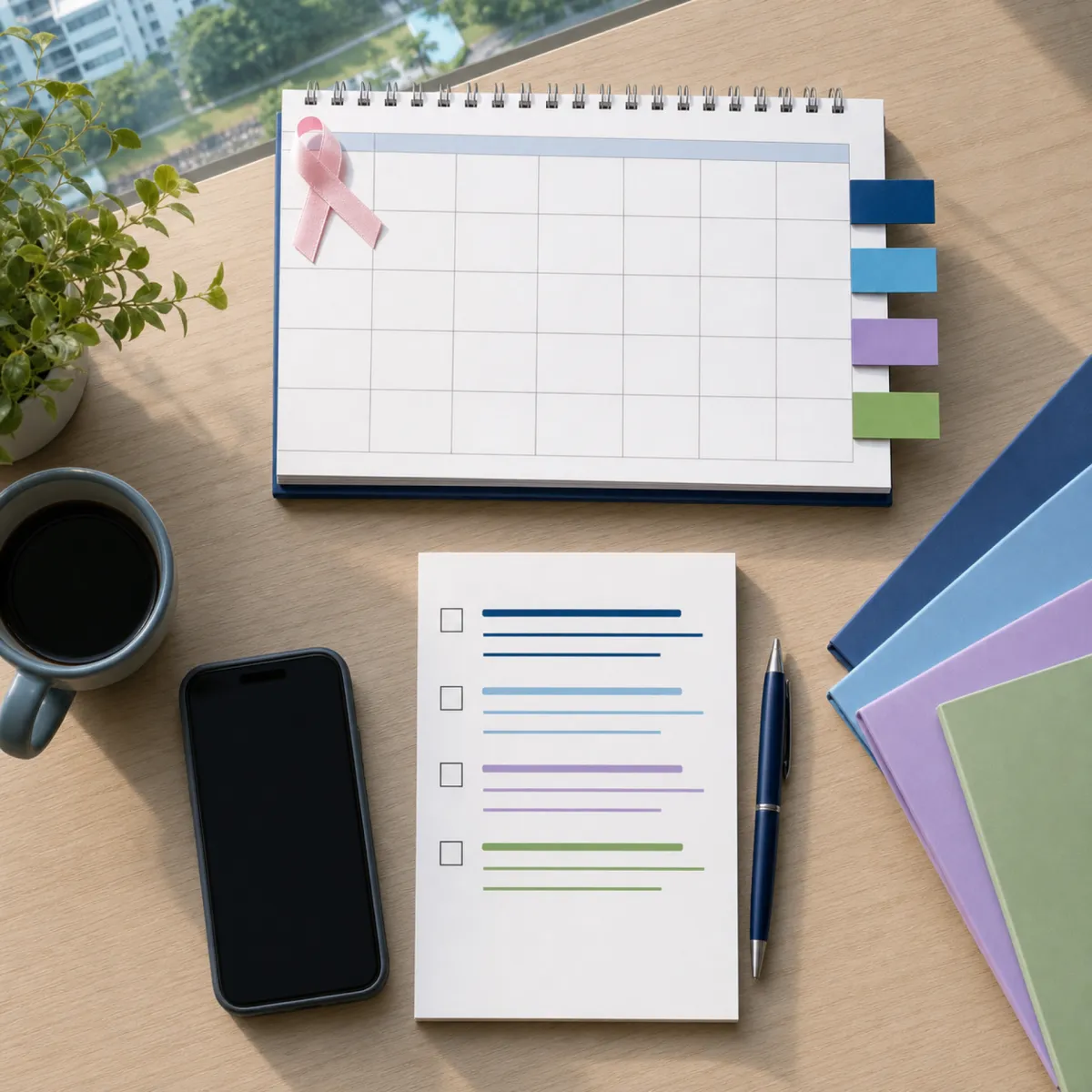 Preventive screening calendar with reminders for breast, cervical and colorectal screening